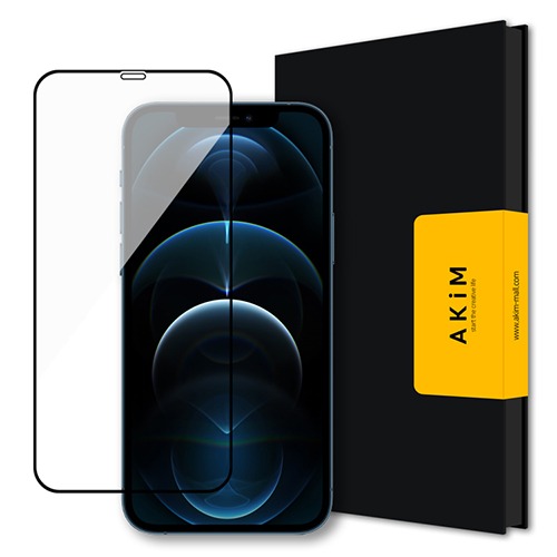 아킴 아이폰12 프로 맥스용 매그넘 풀커버 강화유리 필름